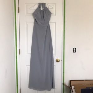 Gray Bridesmaid Dress